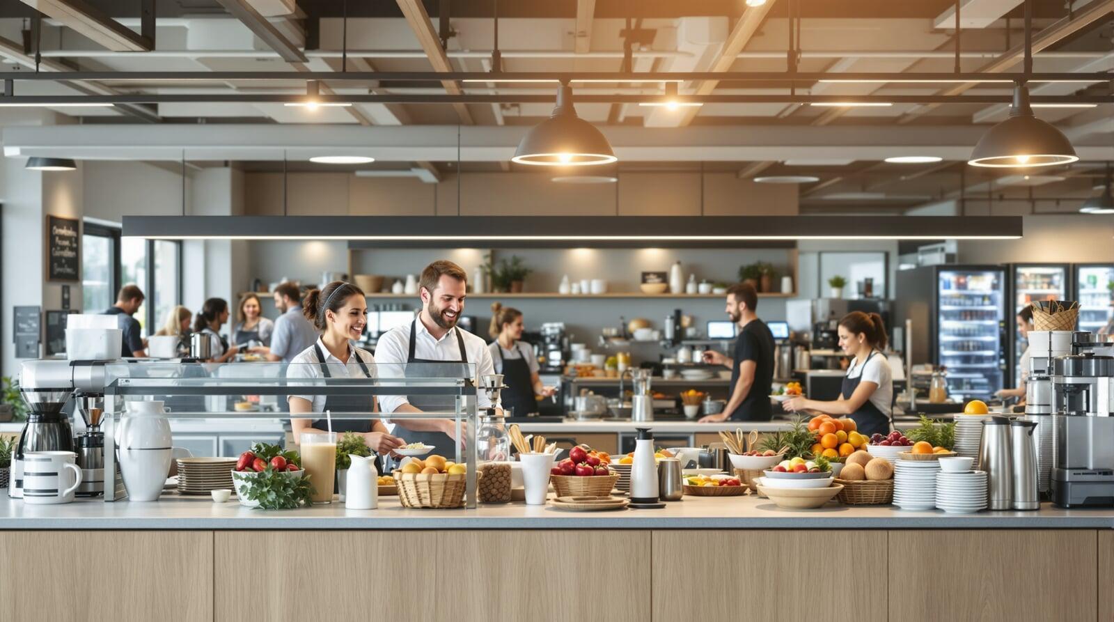 Intelligente Kassensysteme: Wie Technologie Personalengpässe in Kantinen und der Betriebsverpflegung souverän meistert